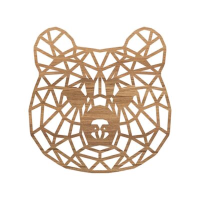 geometrico-animale-orso-quercia-35cm