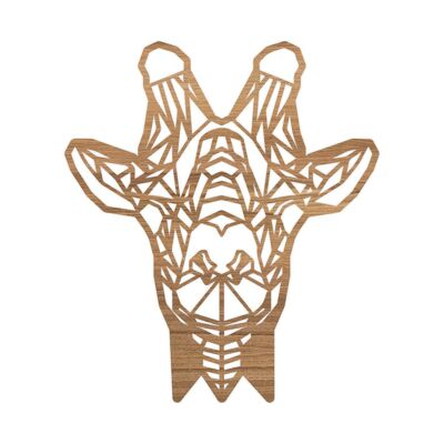 geometrico-animale-giraffa-quercia-25cm