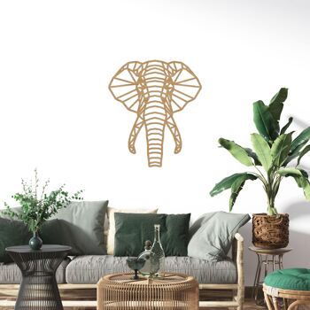 animal-geometrique-elephant-bambou-35cm 2