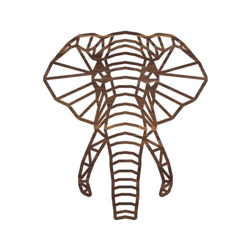 geometrische-dieren-olifant-noten-25cm