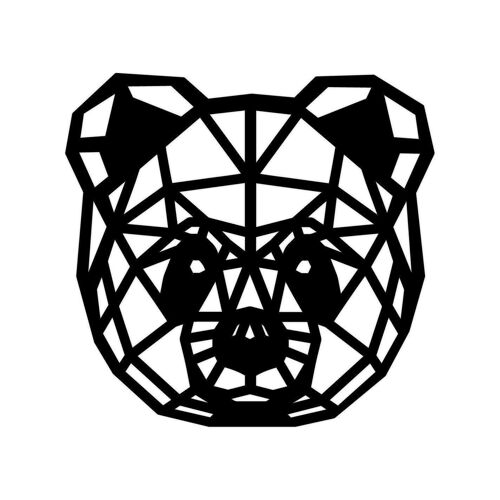 geometrische-dieren-panda-black-35cm