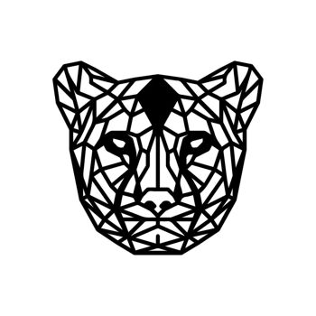 animal-geometrique-panthere-noir-55cm 1