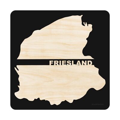 provinz-friesland-schwarz-25x25cm