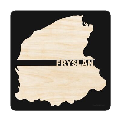 provincia-fryslân-negro-25x25cm