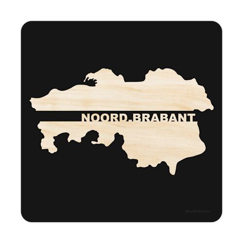 provincie-noord-brabant-black-25x25cm