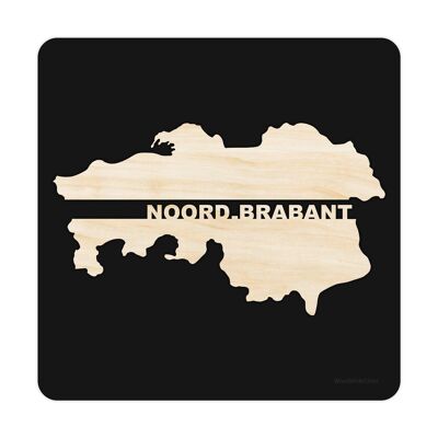 provincie-noord-brabant-black-49x49cm