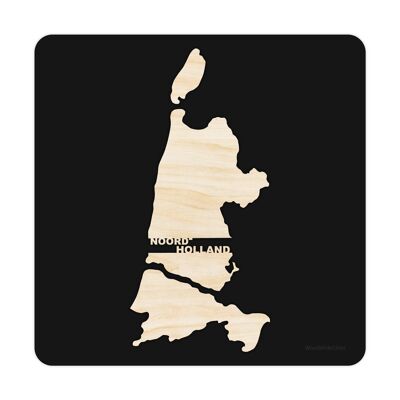 provincie-noord-holland-black-25x25cm