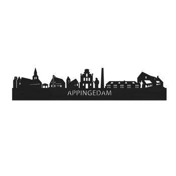 skyline-appingedam-noir-80cm-texte 1