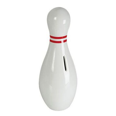Spardose Bowling Pin, Kegel, aus Keramik, (H) 30cm, 11 cm Ø