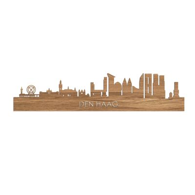 skyline-den-haag-eiken-80cm-tekst