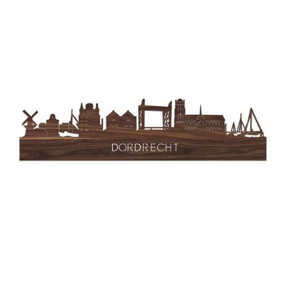 skyline-dordrecht-noten-80cm-tekst