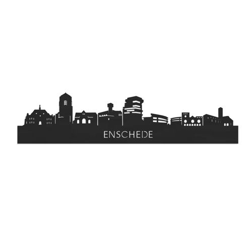 skyline-enschede-black-80cm-tekst