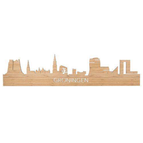 skyline-groningen-bamboe-80cm-tekst