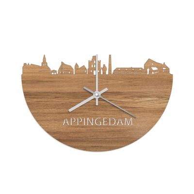 clock-appingedam-oak-text