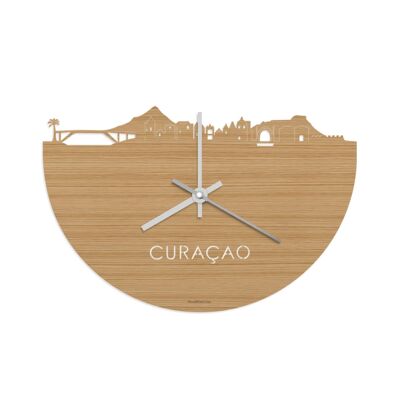 Uhr-Curacao-Bambus-Text