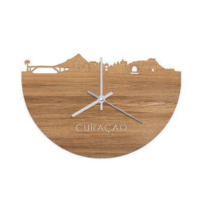clock-curacao-oak-text
