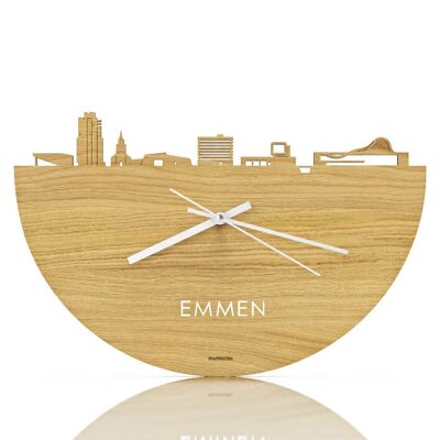 clock-emmen-oak-text