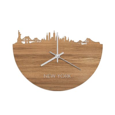 horloge-new-york-oak-texte