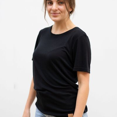 Basic T-Shirt Black Relaxed fit