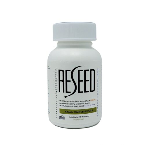 New Reseed R20 Unisex Hair Supplements (Vegan) 30 Capsules