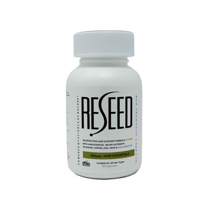 New Reseed R20 Unisex Hair Supplements (Vegan) 30 Capsules