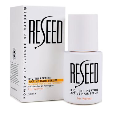 Reseed R12 Tri Peptide Siero per la crescita dei capelli per le donne 30 ml
