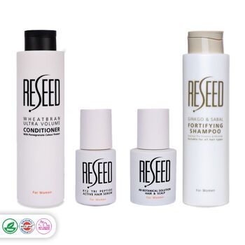 RESEED Ginkgo et Sabal Shampooing Fortifiant pour Femme 250 ml (SLS Free) 6