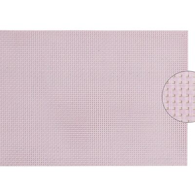 Platzset in rosa aus Kunststoff, B45 x H30 cm