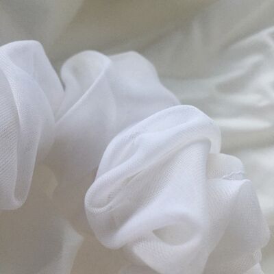 Angel - Mini scrunchie - Voile Organza