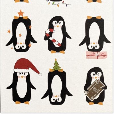 pinguinos navidad