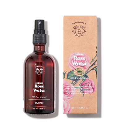 Organic Damask Rose Water 100ml