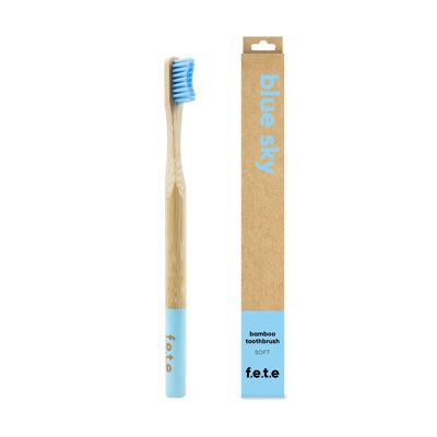 Blue Sky Soft Bristles Bamboo Toothbrush