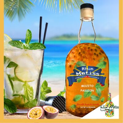 Arranged rum Métiss Mojito Passion 23.7°