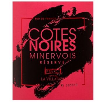 Côtes Noires Réserve – Rouge 75cl - Millésime 2018 3