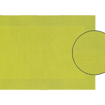Platzset in lemon grün aus Kunststoff, B45 x H30 cm