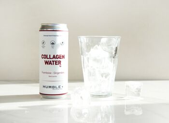 Collagen Water : boisson au collagène marin - Framboise 24 X 330 ML 3