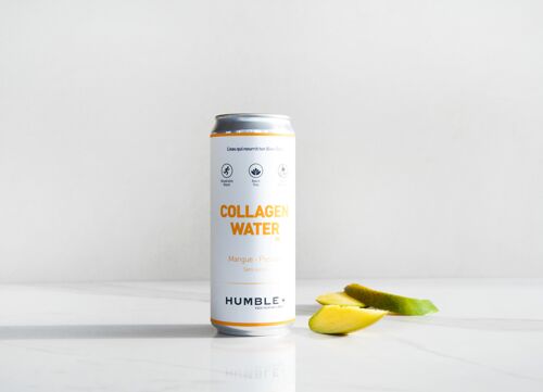 Collagen Water : boisson au collagène marin - Mangue 24 X 330 ML
