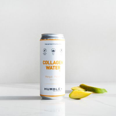 Agua de Colágeno: bebida de colágeno marino - Mango 24 X 330 ML