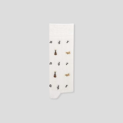 Chaussettes Musique - Coton Bio