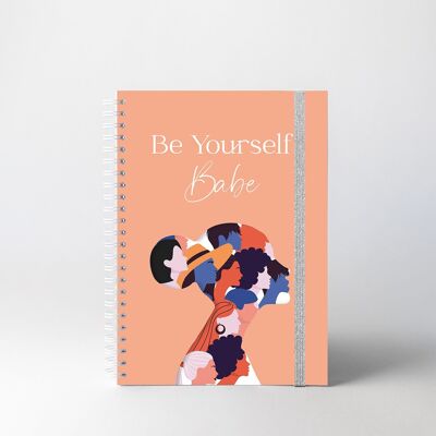 Notizbuch – Sei du selbst