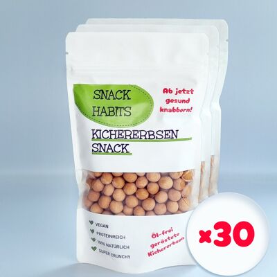 Snack Habits Chickpea Snack (CRISPY), Pack of 30