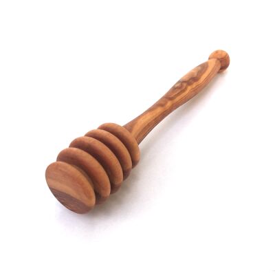 Cucchiaio miele Estrattore miele lunghezza 15 cm in legno d'ulivo