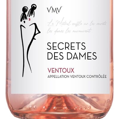 AOC Ventoux Secrets des Dames rosado 2022 75cl
