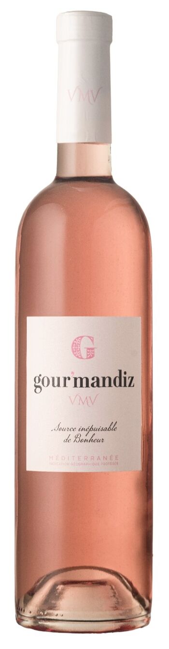 IGP Méditerranée Gourmandiz rosé 2023 75cl