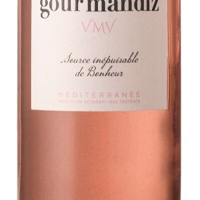 IGP Méditerranée Gourmandiz rosé 2022 75cl