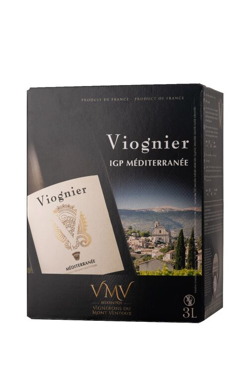 IGP Méditerranée Viognier blanc BIB 3L