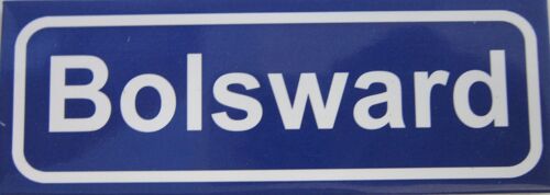 Fridge Magnet Town sign Bolsward