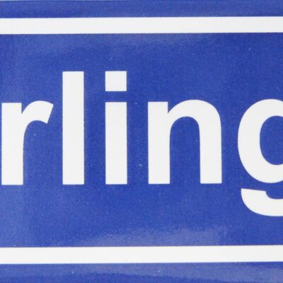Magnete per il frigo Town segno Harlingen