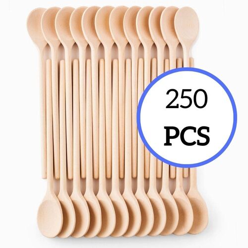 Mr. Woodware - Craft Wooden Spoons Bulk – 12 Inch – Set of 250