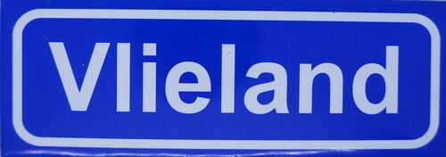 Fridge Magnet Town sign Vlieland
